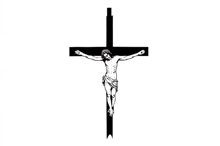 Forearm Jesus Christ Crucifixion