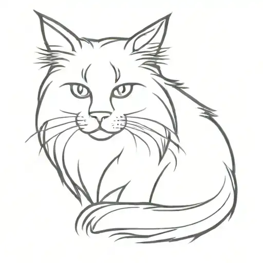 Maine Coon Cat