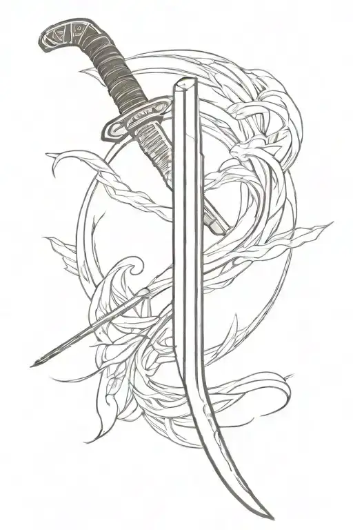 Just Katana Sword That Shows Loyalty