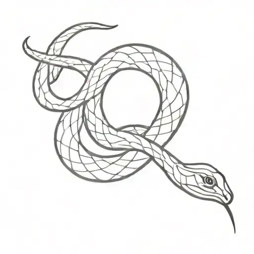 Snake Coiled
