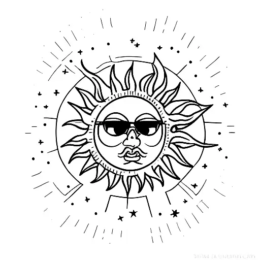 Sun With Name Leo Nika Tony Gala