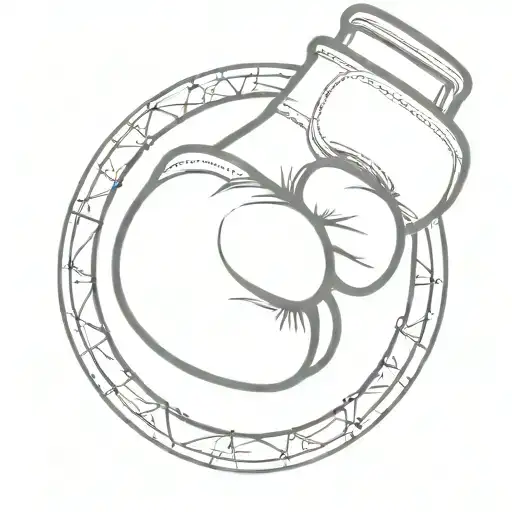 Circle Boxing Glove Weapon