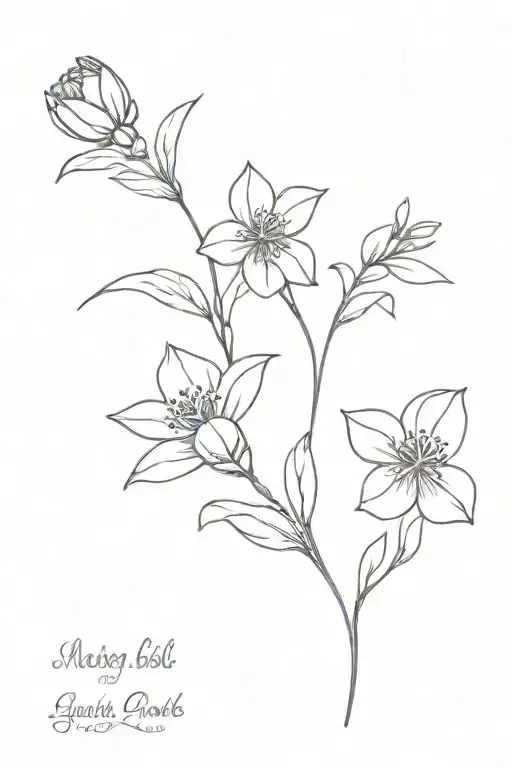 May April March Birth Flower