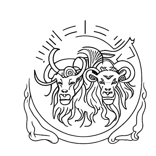 Aries Zodiac Symbol For Twin Boys