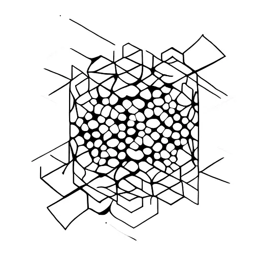 Abstract Psychedelic Simple Geometric Bubbles