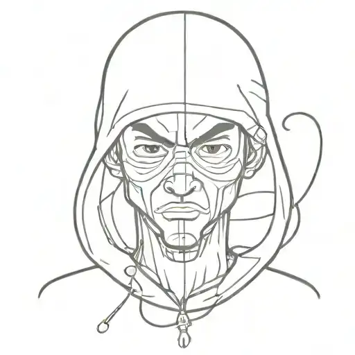 Hood Cartoon Chatacter