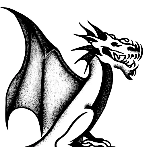 Dragon For The Back
