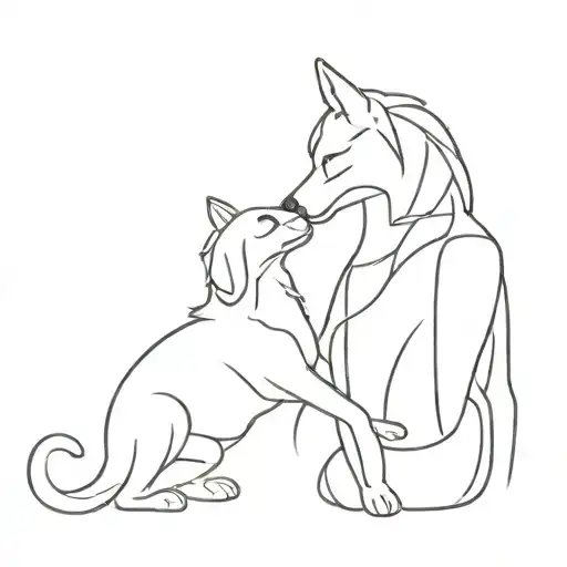 Best Friend Tattoo Design