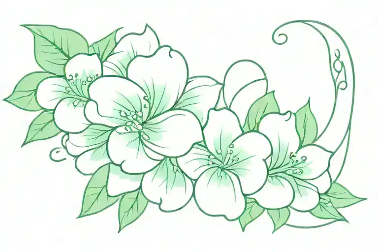 Half Green Baby Blues