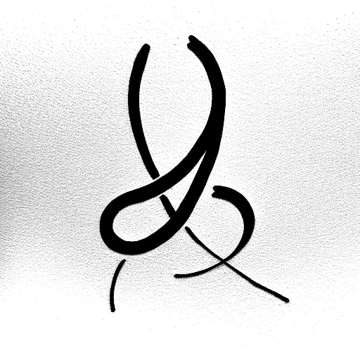 Infinity Symbol With Names Radin And Raya