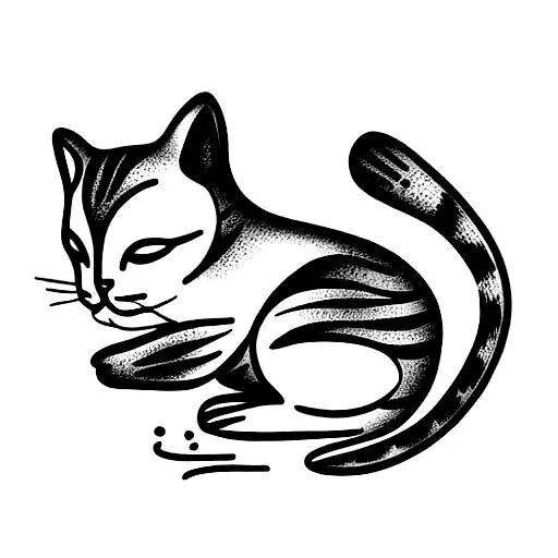 Cat Chipmunk Frog Individual But Together