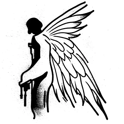 Angel With Assault Rifle