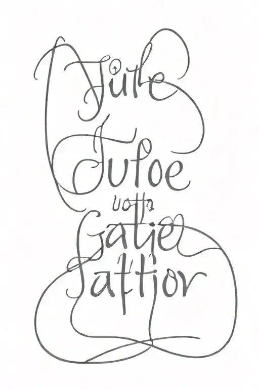 Quote Written Across