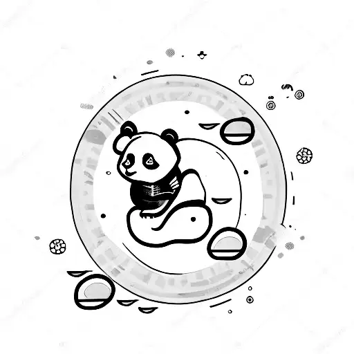 Panda Sleeping In The Flat Floor