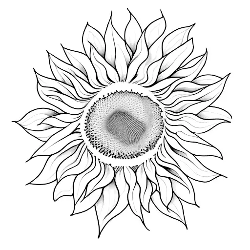 Sunflower Quote Spine