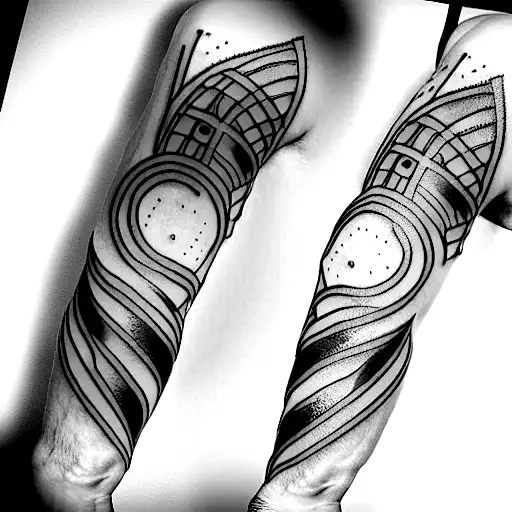 Cyberpunk Circuit Sleeve