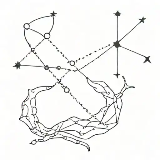 Scorpio And Sagitarius Constellation