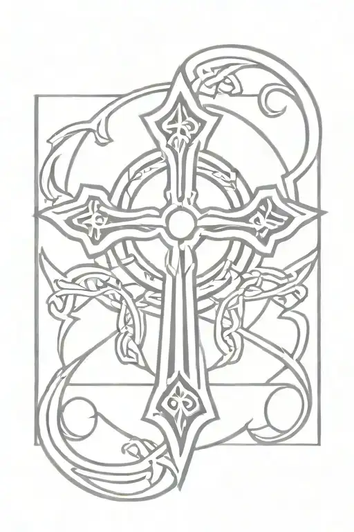 Celtic Cross American Heritage Symbols