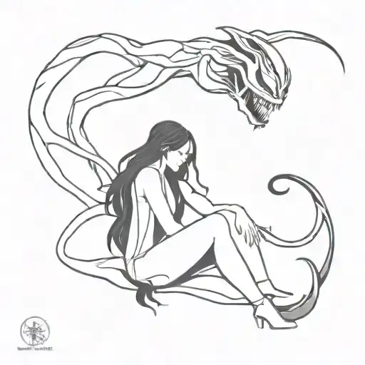 Venom And Girl
