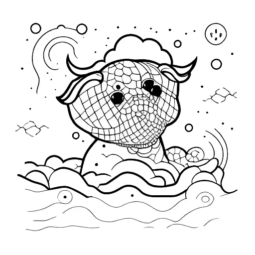 A Dotwork Tattoo Of A Road Map Leading To Your Favorite Dog Bond's Resting Place