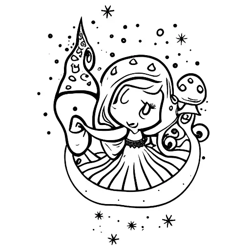 Fairy Kissing Mushroom