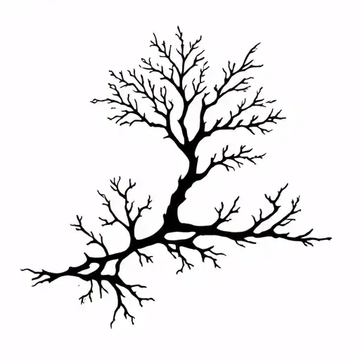 Phoenix Branches Of Trees Cemetery