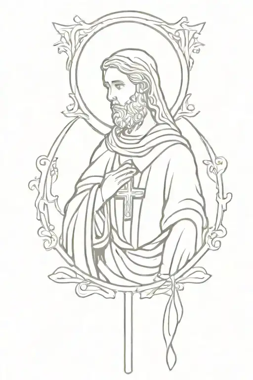 Catholic Tattoo Michael