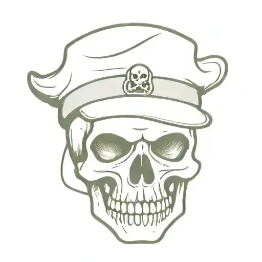 The Skull In The Docker's Hat