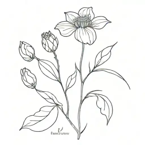 Birth Flowers Growing