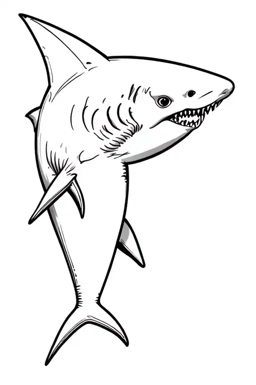 Nursing Shark Top View Point