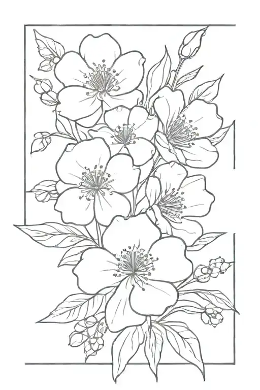 Birth Flower Bouquet