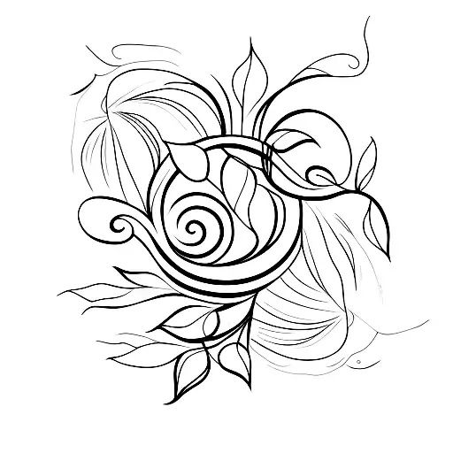 Vine Linework
