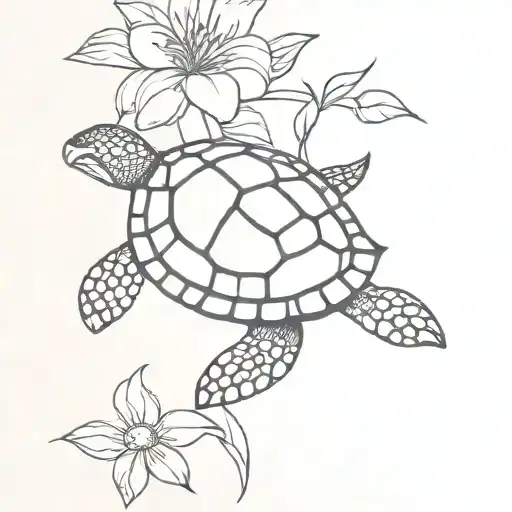 Fleur Tiare Turtle