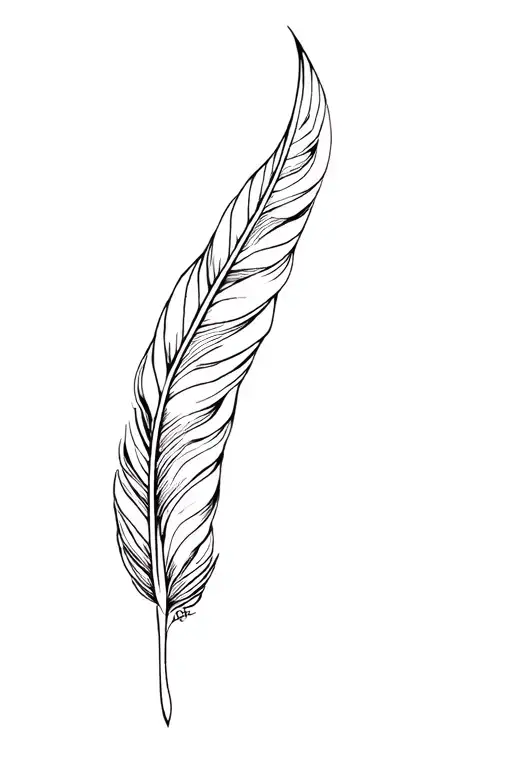 Sacred Geometry Feather