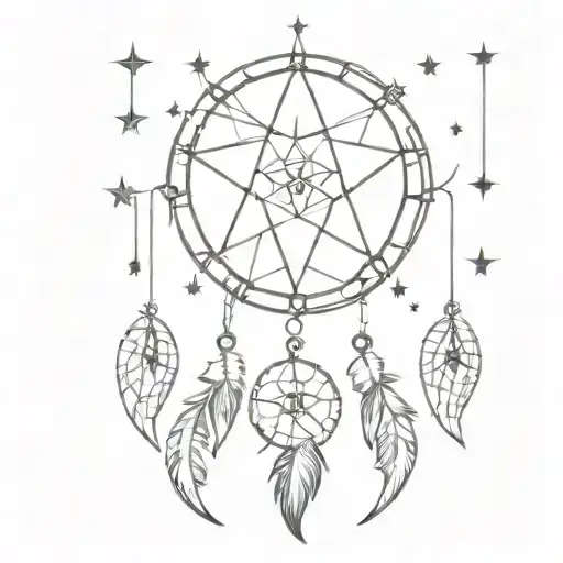 Dreamcatcher Star Moon