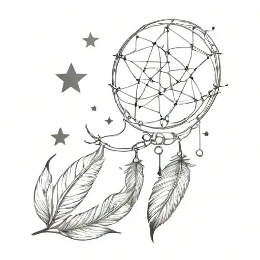 Dreamcatcher Star Moon
