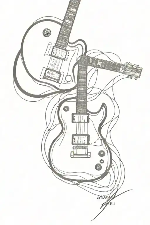 Gibson Les Paul And Gibson Sg Guitar