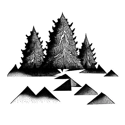 Dead Forest With Path Sleeve