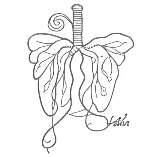 Lungs With The Word Yhwh