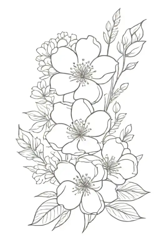 Birth Flower Bouquet