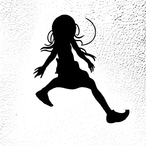 Falling Little Girl From 2Nd Floor