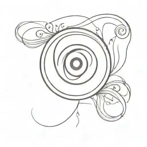 Evil Eye With Yin And Yan