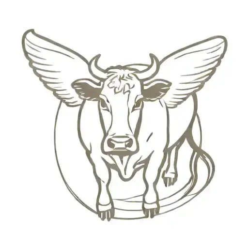 Cow With Wings