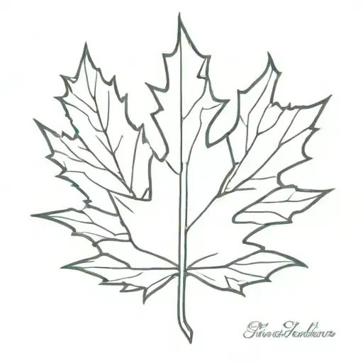 Eagle Maple Leaf