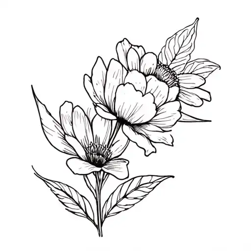 September Birth Flower Bouquet