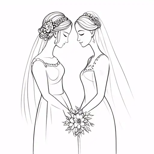 A Bride And Her Mother