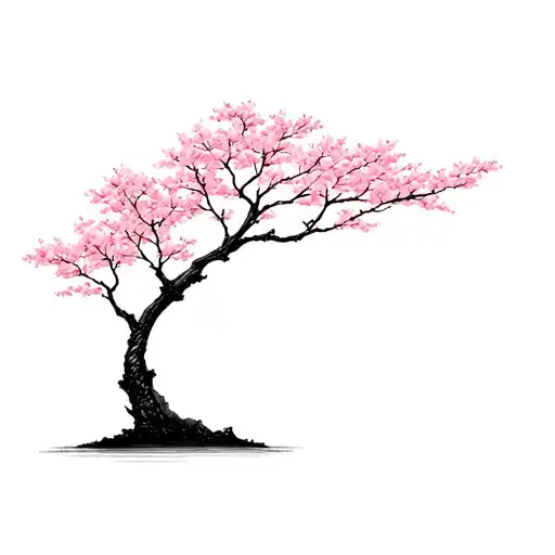Sakura Tree Growing
