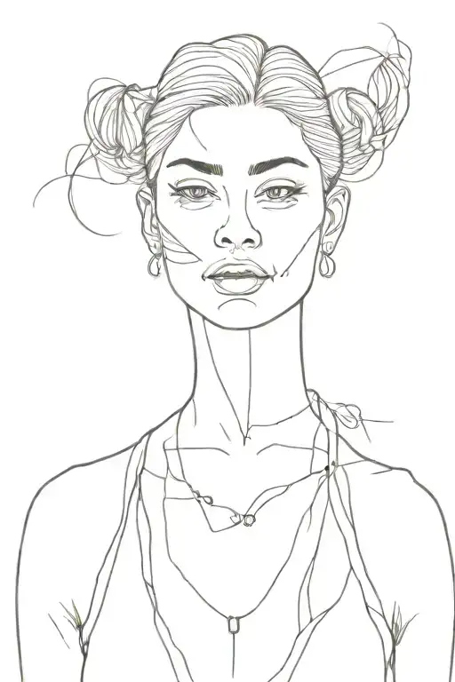 Portrait Demonstrating My Strong Mental