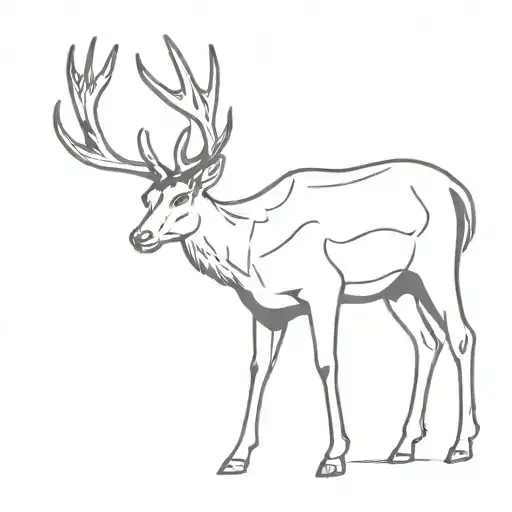 Deer Standing