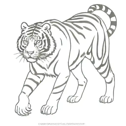 Tiger Full Body